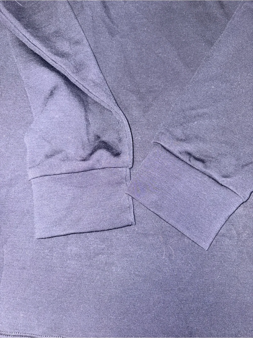 Belle by Kim Gravel QVC / super soft Black Half-Zip Sweater size M